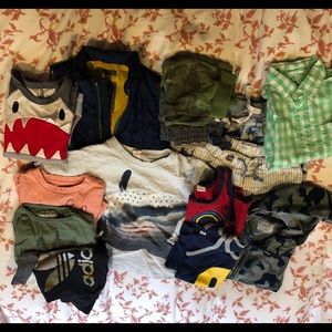 Lot of boys 3-4 year old clothes